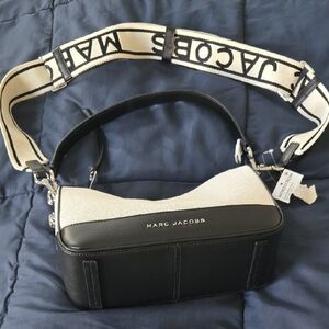 Marc Jacobs Black and White Shoulder Bag